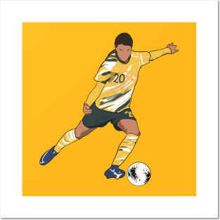 Sam Kerr Australia Matildas Posters and Art